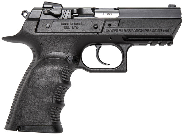 Handguns Magnum Research 3.85" 9mm MAG BE99153RSL   BE3 9MM  3.8 POLY  15R • Model: 3.85"